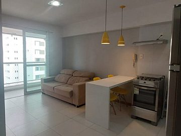 Apartamento um dormit�rio na Pituba para alugar
